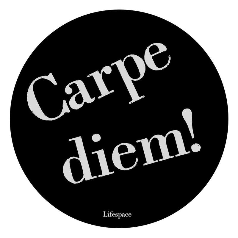 Lifespace "Carpe Diem" Drinks Coasters - Set of 6