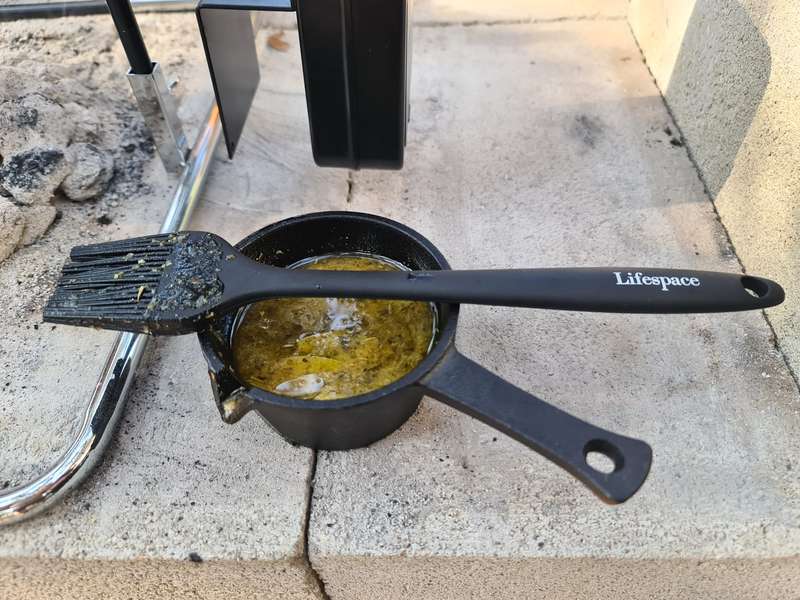 Lifespace Cast Iron Basting Sauce Pot 9,5cm