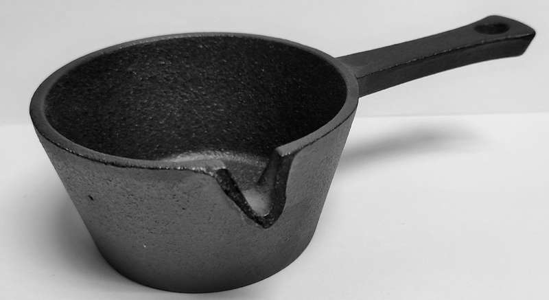 Lifespace Cast Iron Basting Sauce Pot 9,5cm