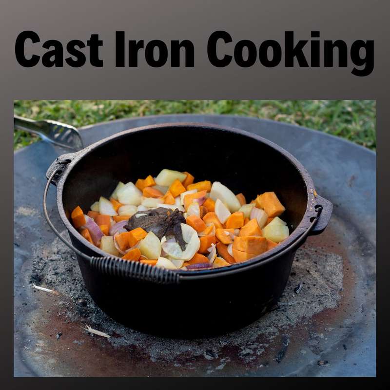 Lifespace Cast Iron Dutch Oven Bread Pot 24,5cm