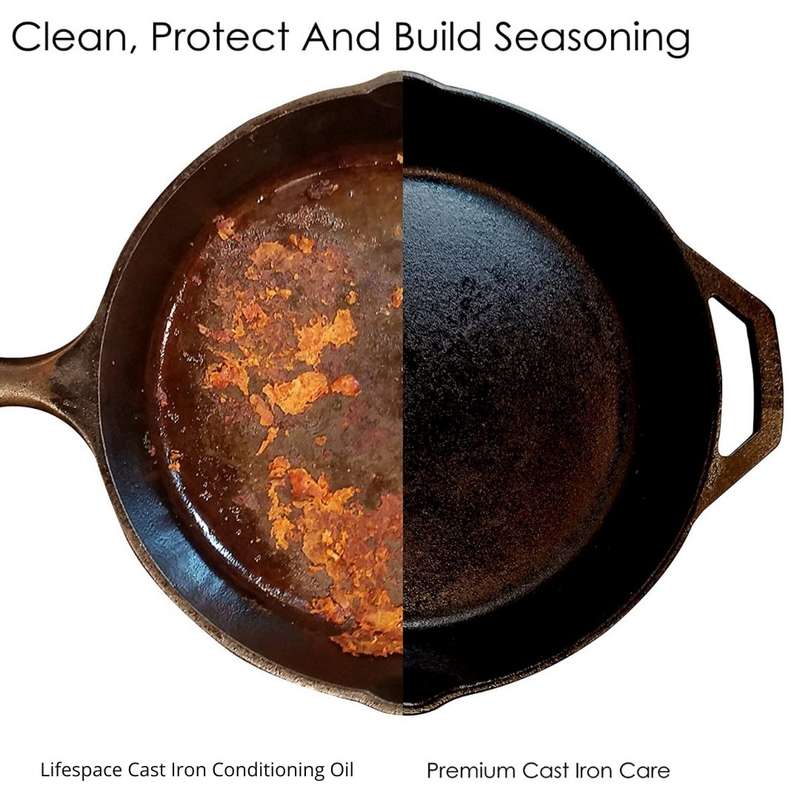 Lifespace Cast Iron Potjie Clean & Care Kit