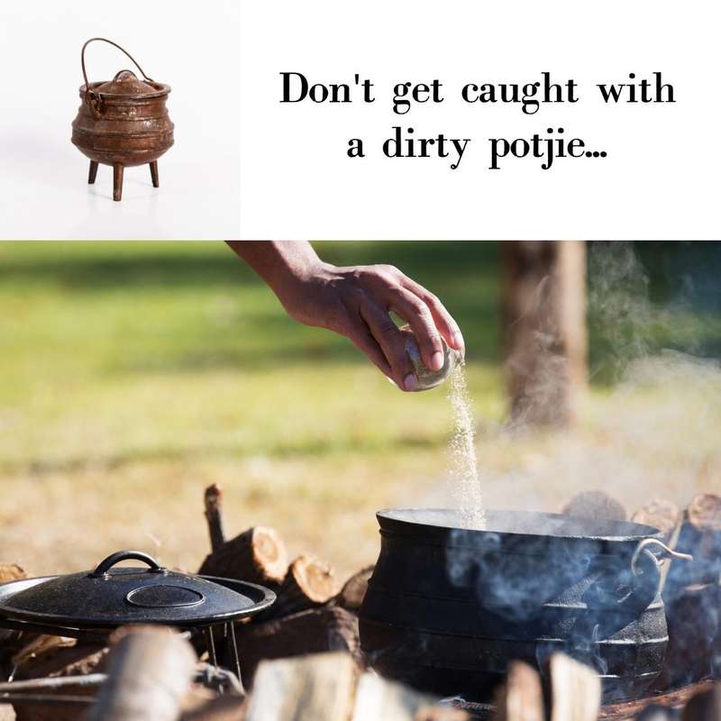 Lifespace Cast Iron & Potjie Cleaner - 400ml