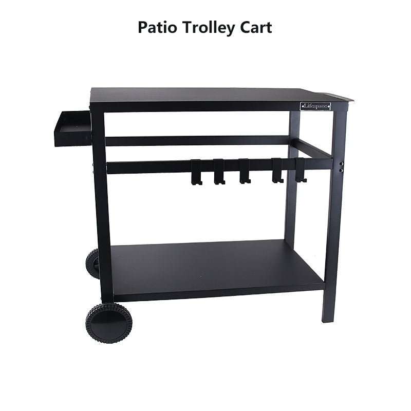 Lifespace Deluxe Patio Trolley Cart: Unleash the Joy of Outdoor Entertaining