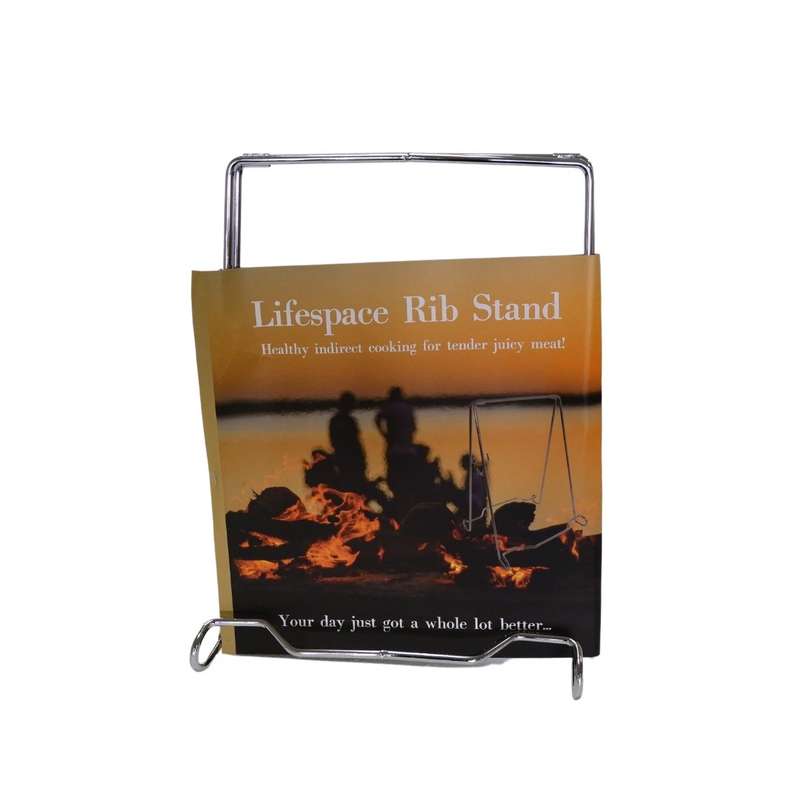 Lifespace Double Side Rib Stand - Chrome