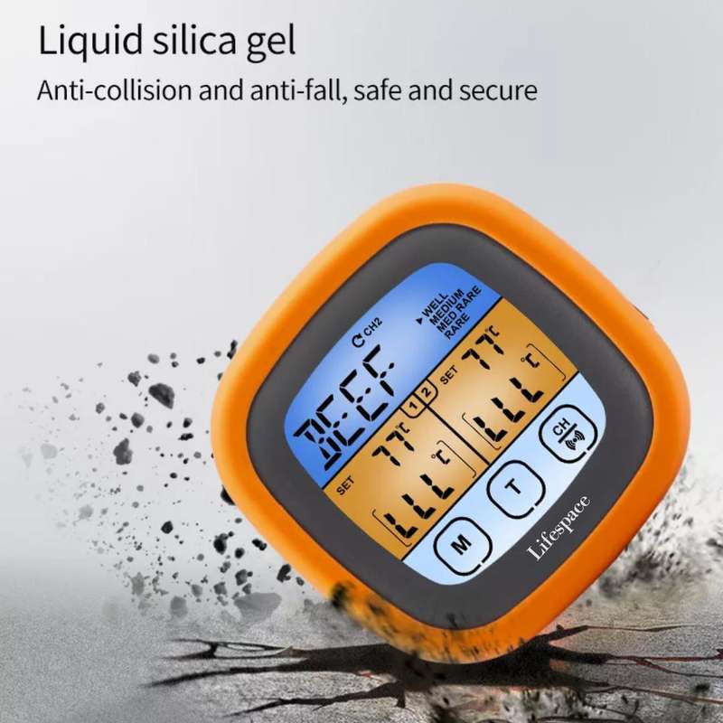 Lifespace Dual Probe Touch Screen Thermometer