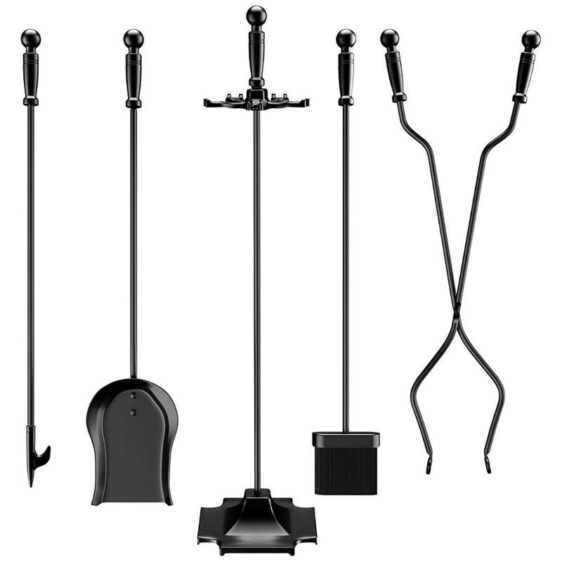 Lifespace Fireplace Protection Combo: Screen & Tool Set Bundle