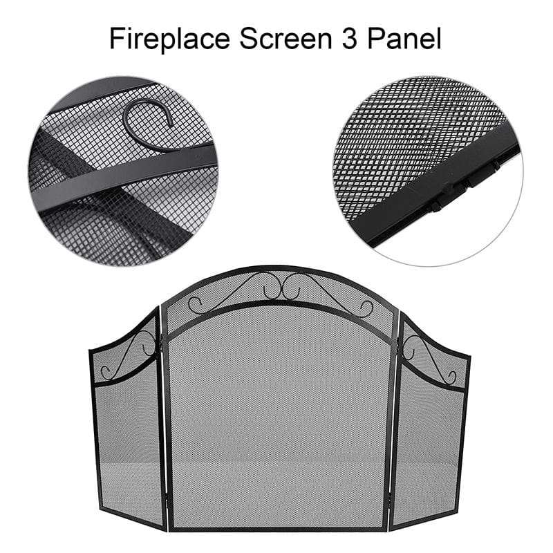 Lifespace Fireplace Protection Combo: Screen & Tool Set Bundle