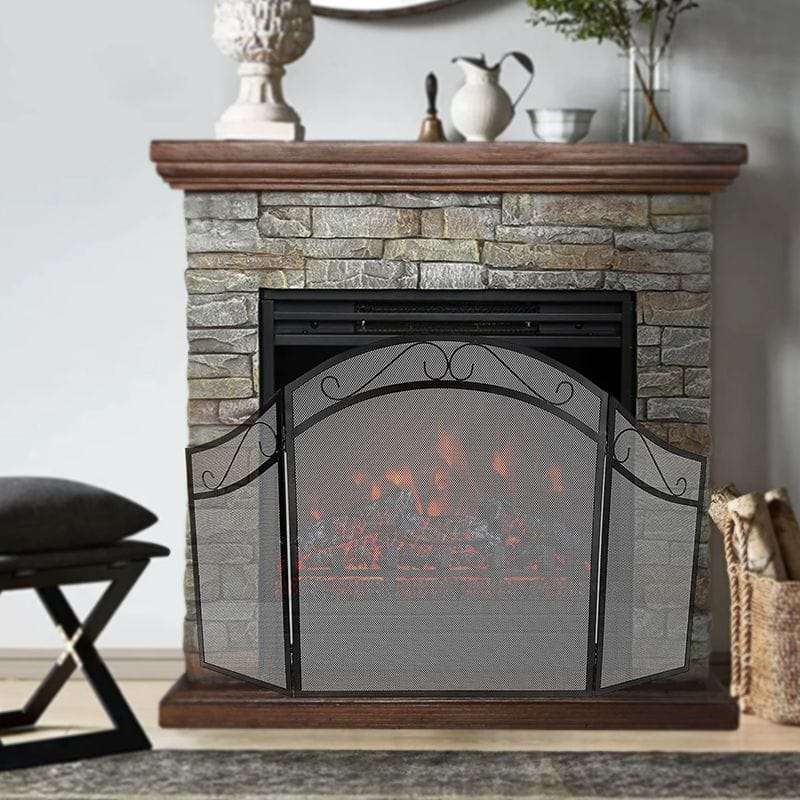 Lifespace Fireplace Protection Combo: Screen & Tool Set Bundle