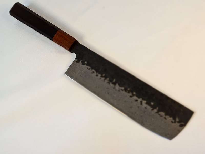 Lifespace Hand Forged Japanese 'Nakiri' vg10 Damascus Bunka Cleaver in Gift Box