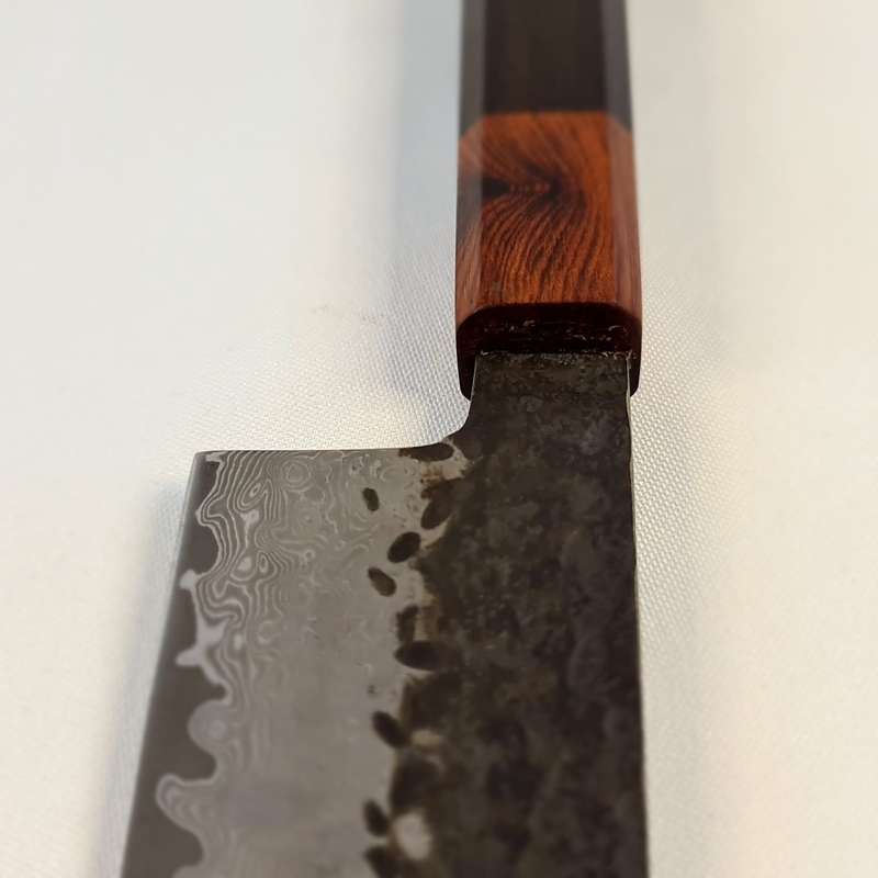 Lifespace Hand Forged Japanese vg10 Damascus Bunka Chef Knife in Gift Box