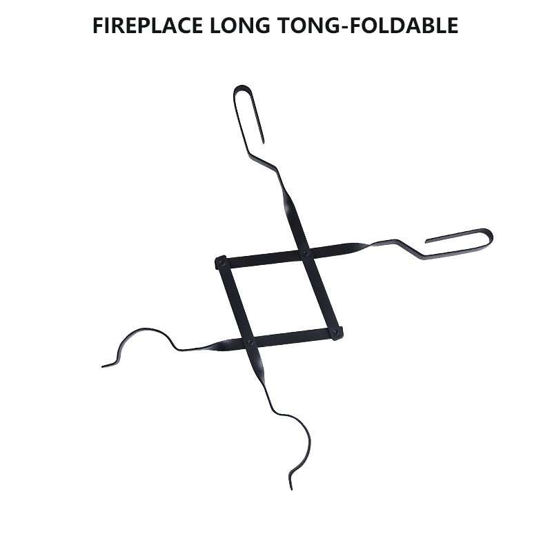 Lifespace Heavy Duty Long Firepit Log Tong