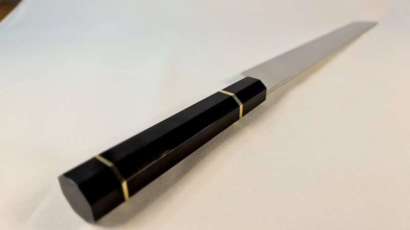 Lifespace Japanese Yanagiba Traditional Damascus Sashimi or Filleting Knife - 270mm Blade