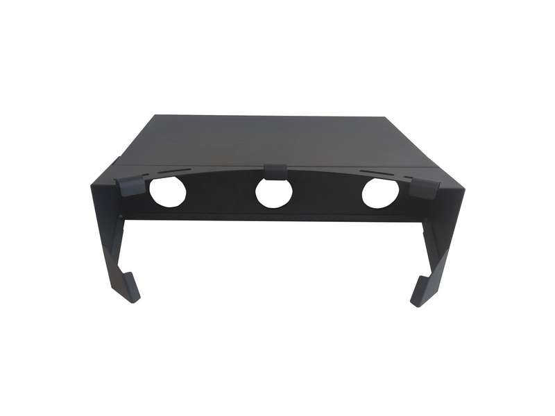 Lifespace Kettle Grill Folding Extension Table with Six Utility Hooks