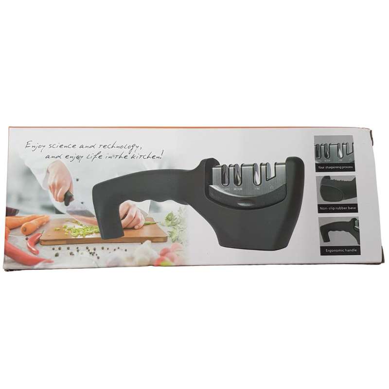 Lifespace Knife Sharpener with Cut Resistant Safety Glove