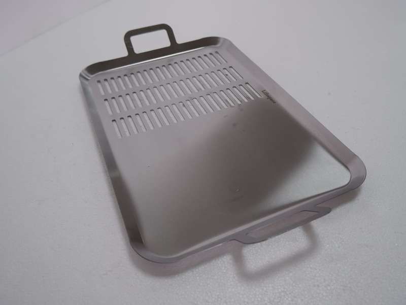 Lifespace Large Braai Breakfast Pan - Half Perforated Base