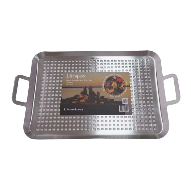 Lifespace Large Braai Pan - Perforated Base