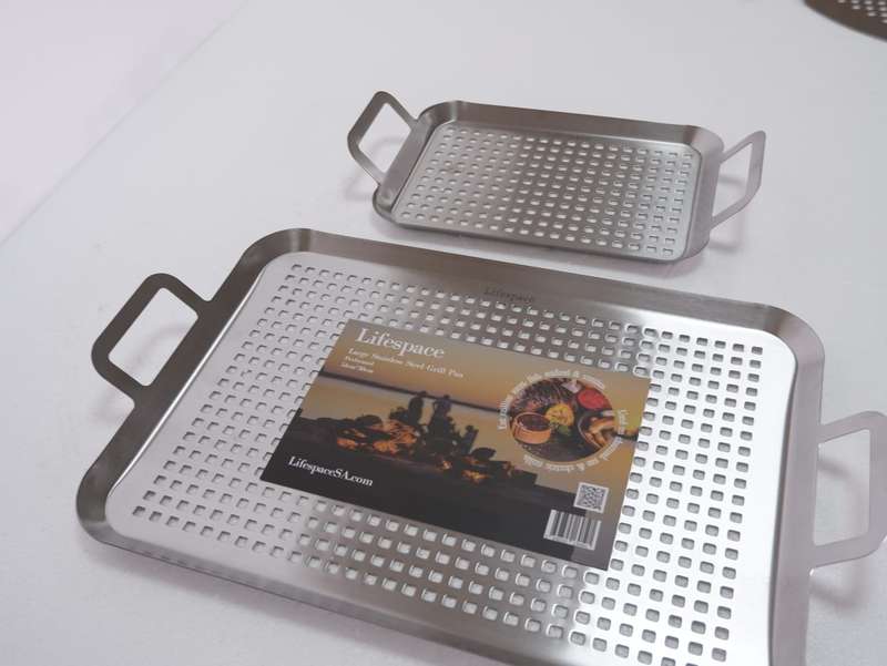 Lifespace Large Braai Pan - Perforated Base