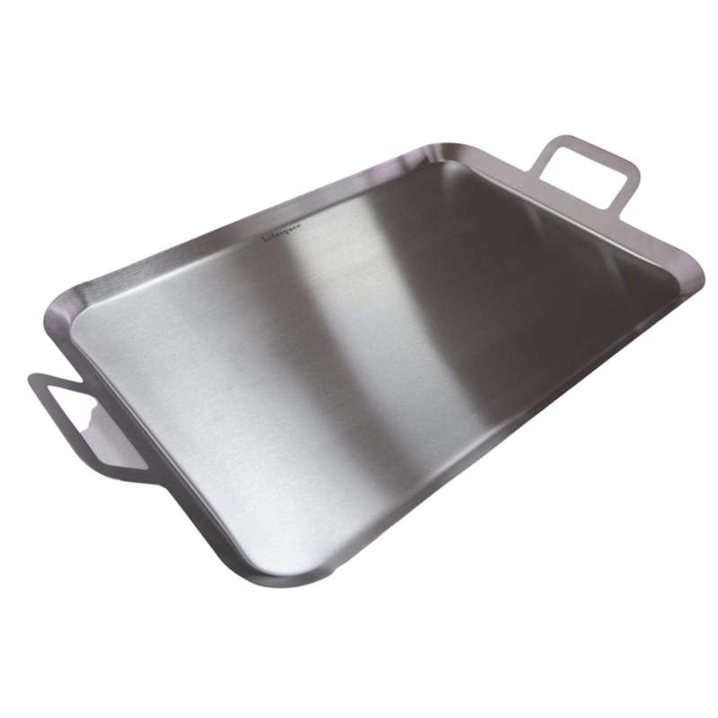 Lifespace Larger Braai Breakfast Pan - Solid Base