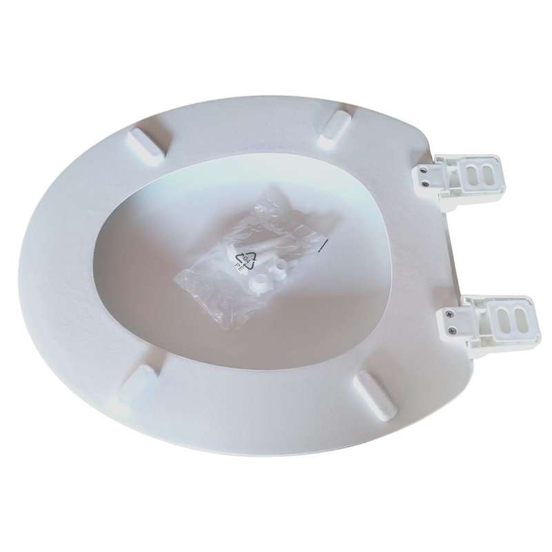 Lifespace Leading Design Premium Wood Toilet Seat - Econo White