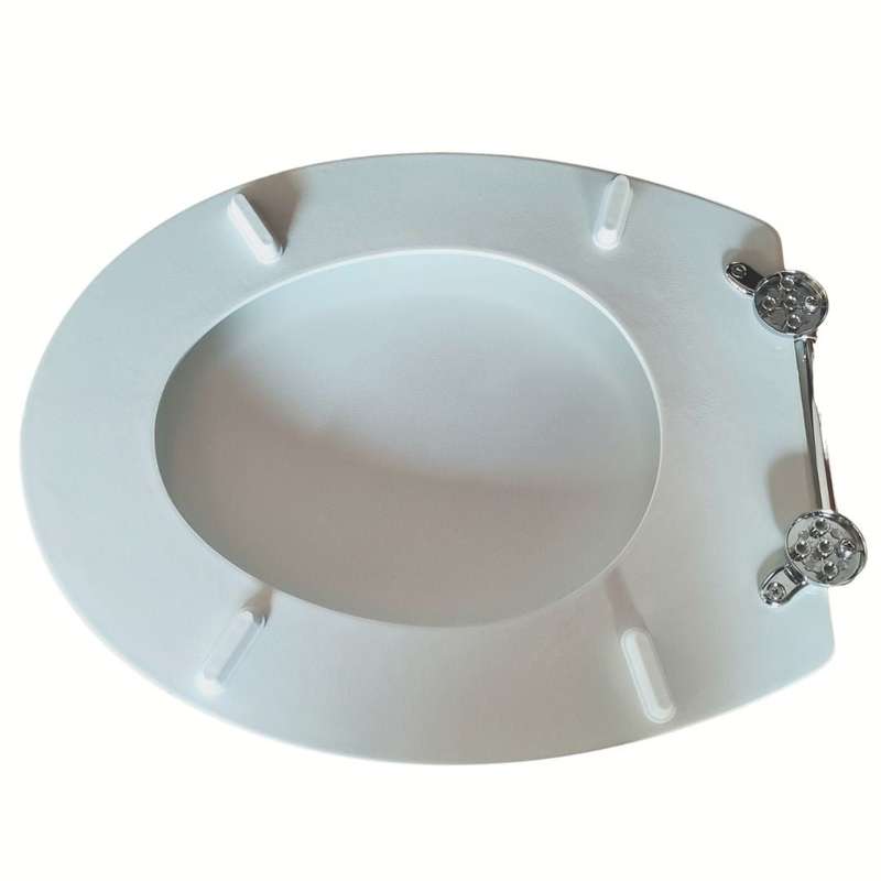 Lifespace Leading Design Premium Wood Toilet Seat - White