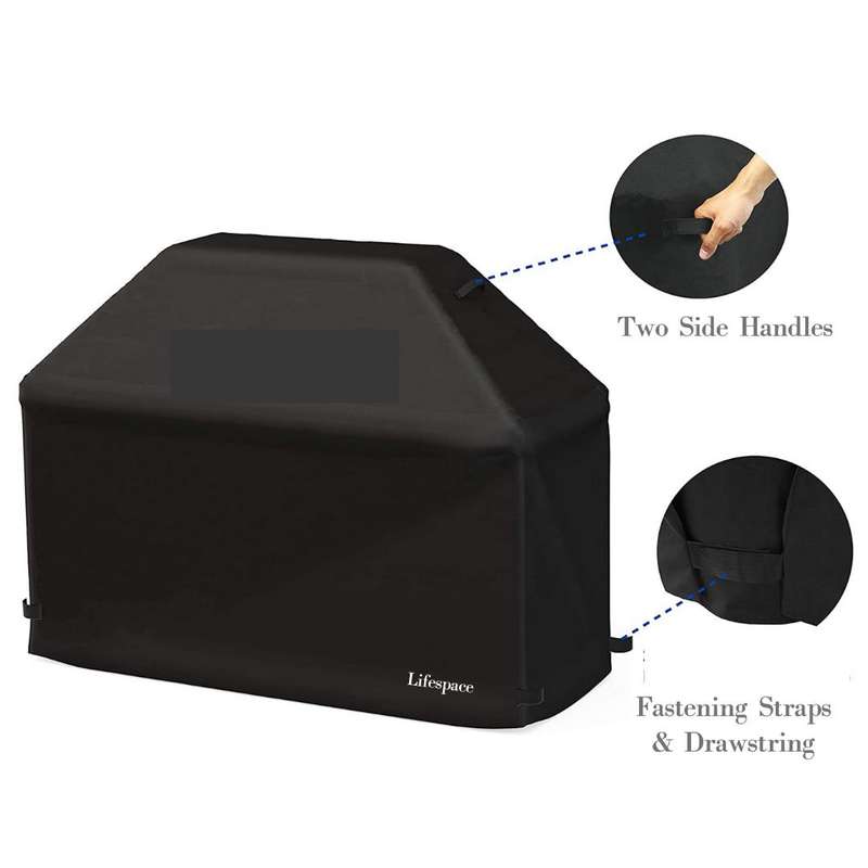 Lifespace Lightweight 3 Burner BBQ Braai Cover - 145cm