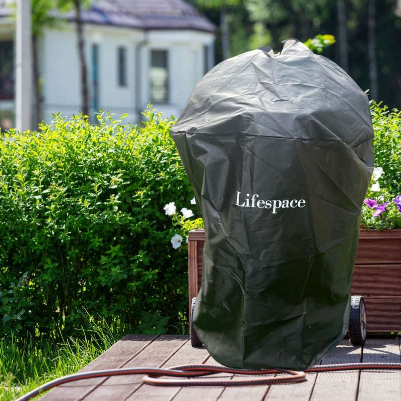 Lifespace Lightweight 57cm Kettle Grill Braai Cover