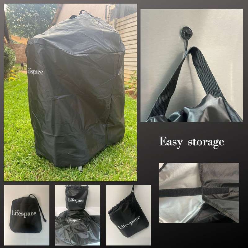 Lifespace Lightweight 57cm Kettle Grill Braai Cover
