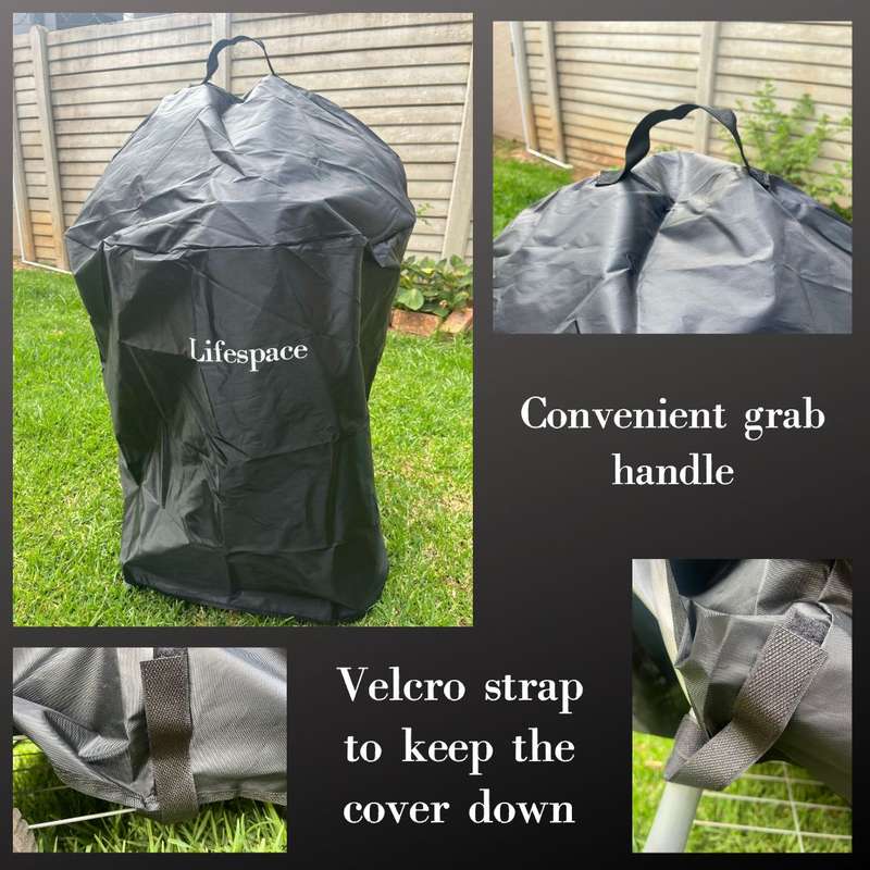 Lifespace Lightweight 57cm Kettle Grill Braai Cover