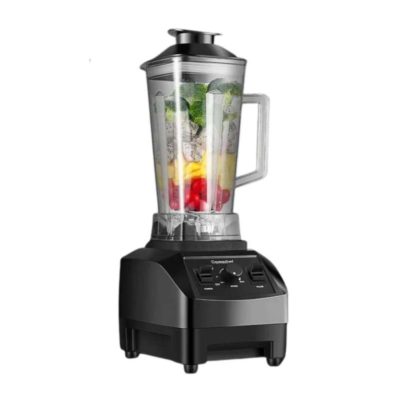 Amzchef Commercial Multifunction 1350w Blender - Black or Grey - Black