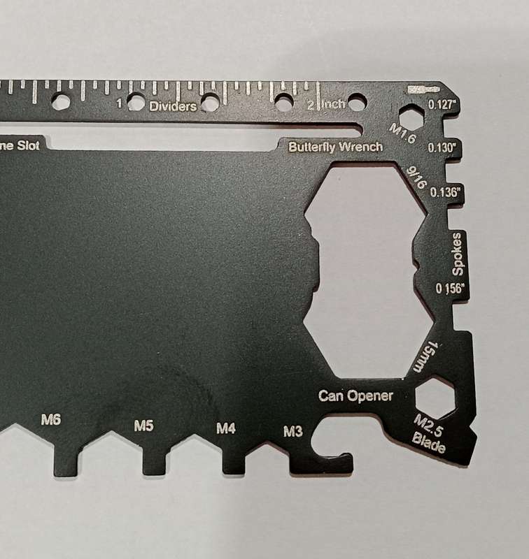 Lifespace Ninja Super Survival Stainless Steel Multi Tool Wallet Card