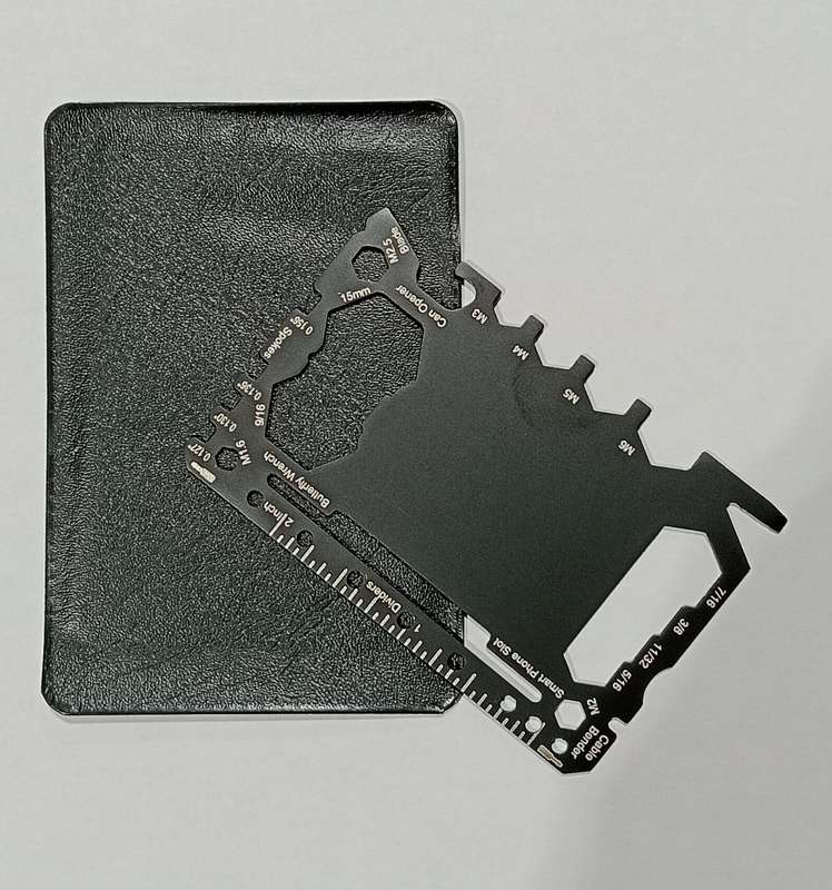 Lifespace Ninja Super Survival Stainless Steel Multi Tool Wallet Card