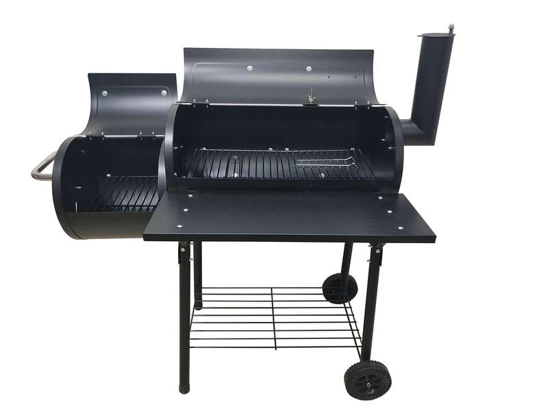 Lifespace Compact Offset Barrel Smoker & Braai