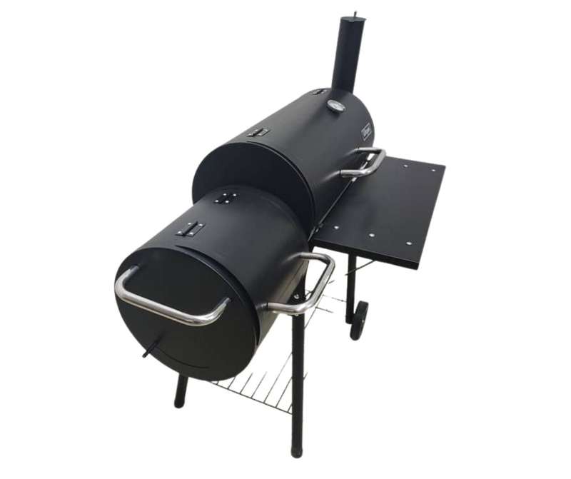 Lifespace Compact Offset Barrel Smoker & Braai