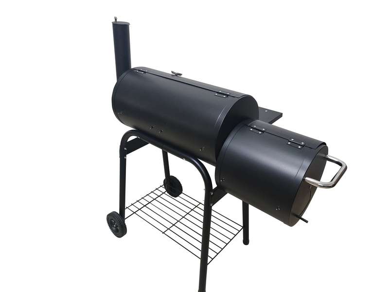 Lifespace Compact Offset Barrel Smoker & Braai