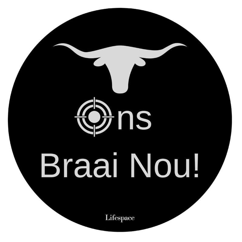 Lifespace "Ons Braai Nou" Drinks Coasters - Set of 6