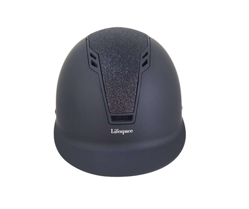 Lifespace Performance Certified Unisex Equestrian Safety Helmet - Matt Black M/L (57 - 59cm)