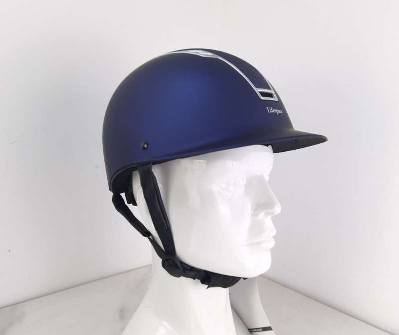 Lifespace Performance Certified Unisex Equestrian Safety Helmet - Matt Blue M/L (57 - 59cm)