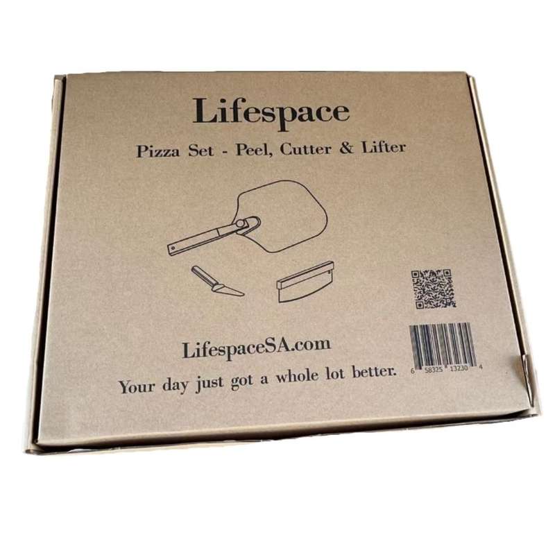 Lifespace Pizza Set - Peel, Cutter & Lifter