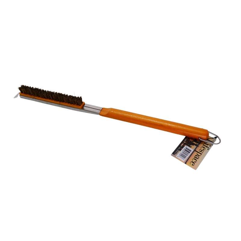 Lifespace Pizza Stone Cleaning Brush with Scraper