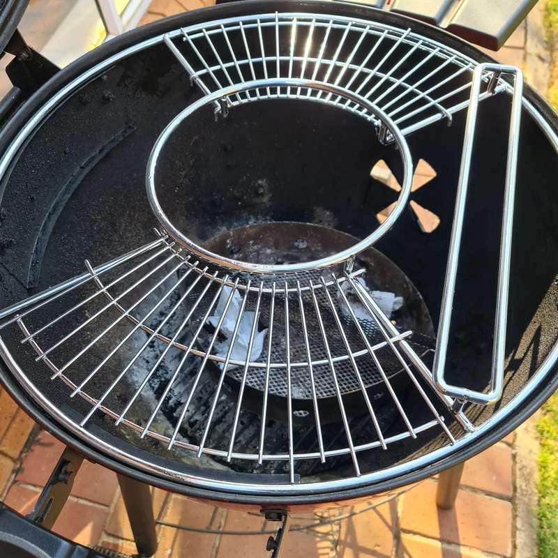 Lifespace Potjie Ring for 57cm Kettle Braai with 2 x Side Grids