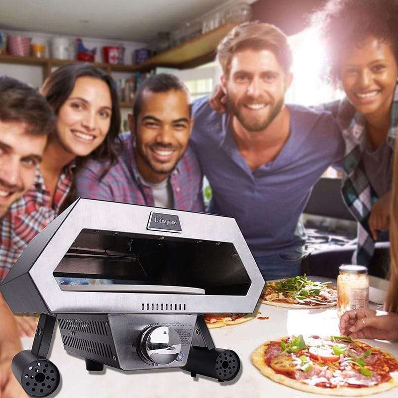 Lifespace Premium Gas Pizza Oven with Regulator & Hose Kit