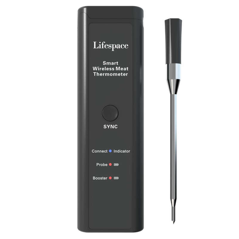 Lifespace Premium Smart Bluetooth Probe Thermometer - 2024 improved model
