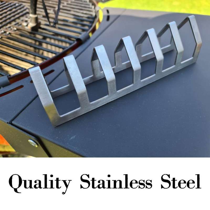 Lifespace Premium Stainless Steel Tjop / Chop Rack - 6 Slot
