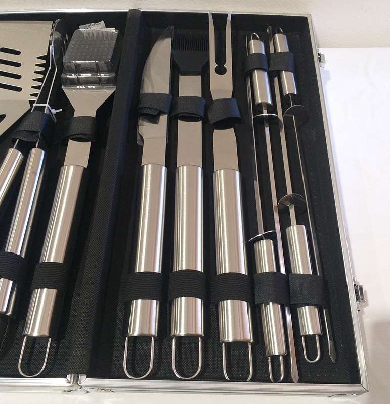 Lifespace Quality 11-Piece Braai & BBQ Tool Set - Great Gift!
