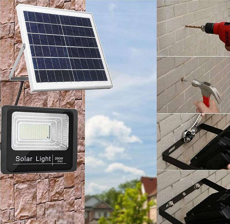 Lifespace Quality 45w Solar Street Lamp / Flood Light