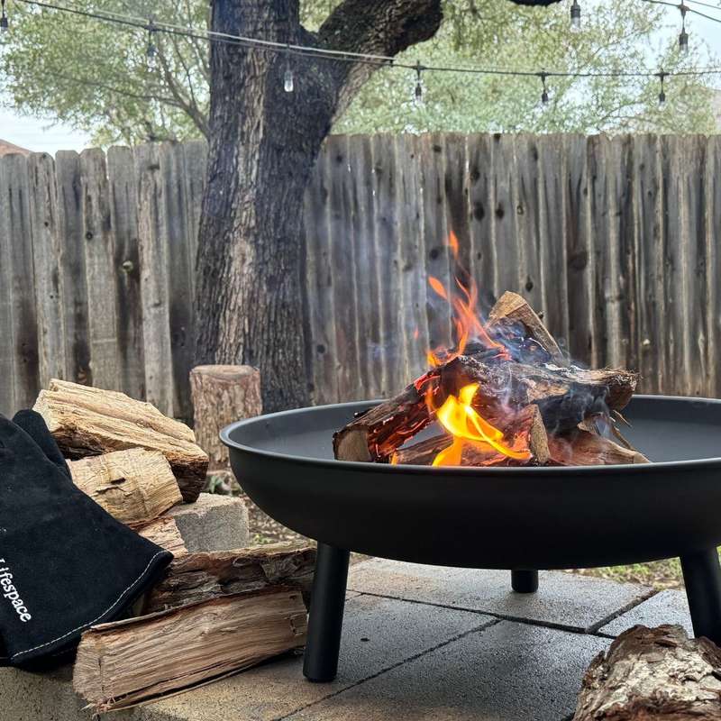 Lifespace Quality 58cm Bowl Firepit