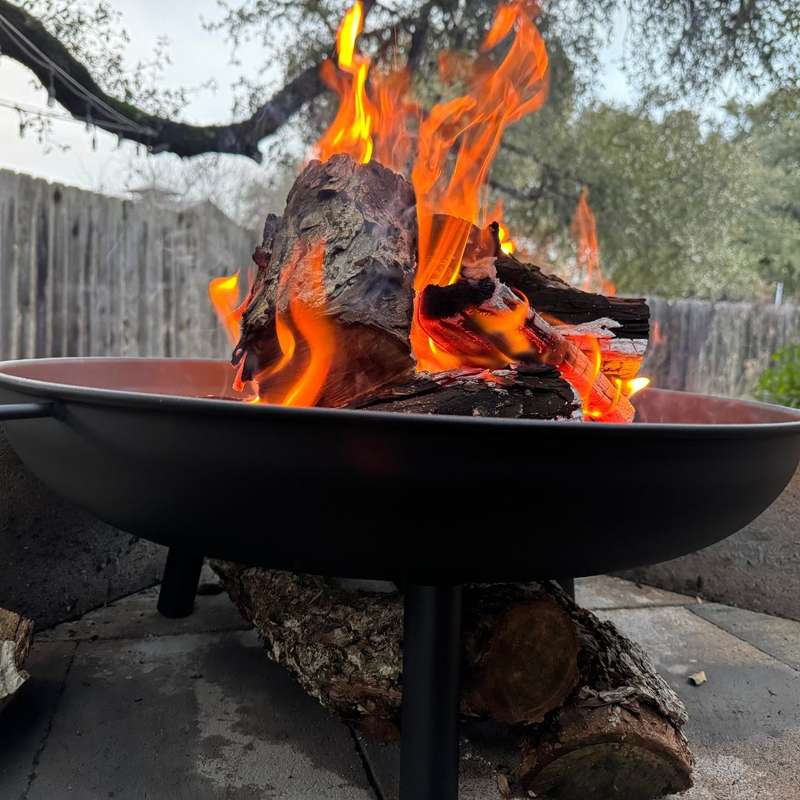 Lifespace Quality 58cm Bowl Firepit