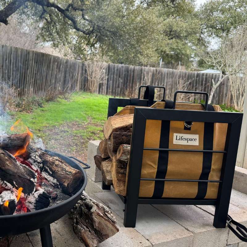 Lifespace Quality Firewood Log Holder