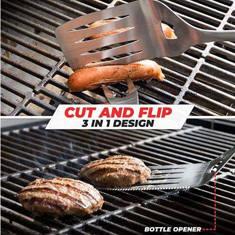 Lifespace Quality Heavy Duty BBQ Braai 4-Piece Tool Set