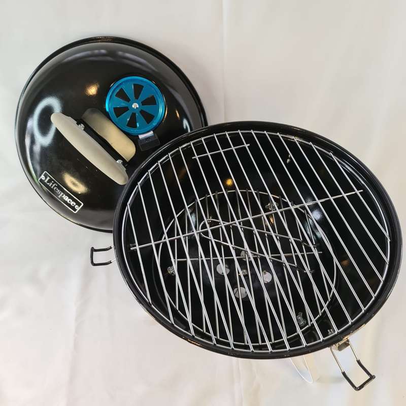 Lifespace Quality Portable Kettle Braai & Grill - great for camping & picnics!